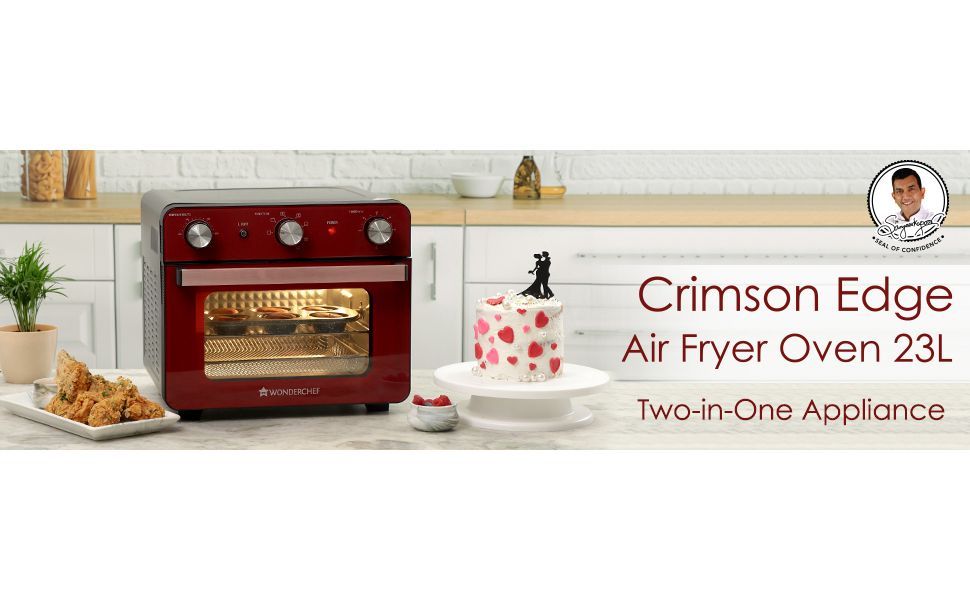 Wonderchef Crimson Edge 23 Litres Air Fryer Vijay Sales